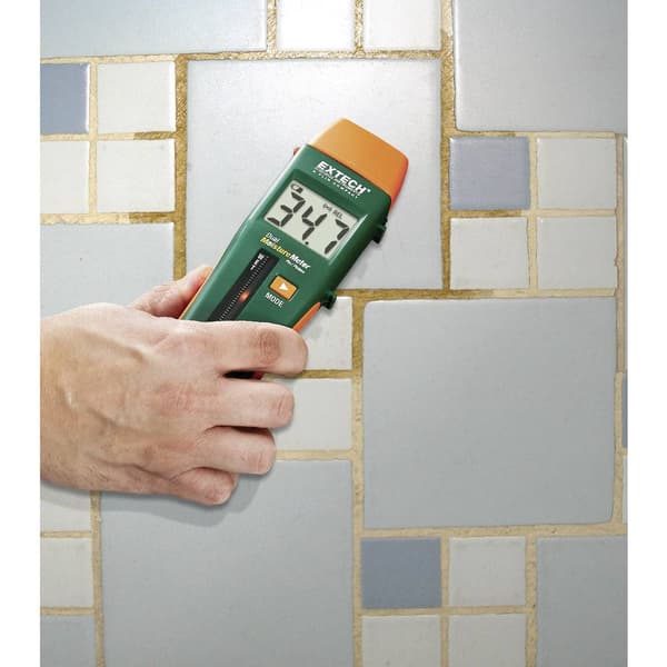 Extech MO260 Fuktmätare för material Mätområde byggfukt 0 till 99.9 % vol Måtområde träfuktighet 0 till 99.9 % vol
