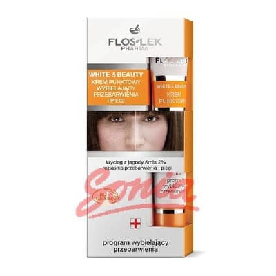 FLOSLEK White and Beauty whitening cream spot discoloration