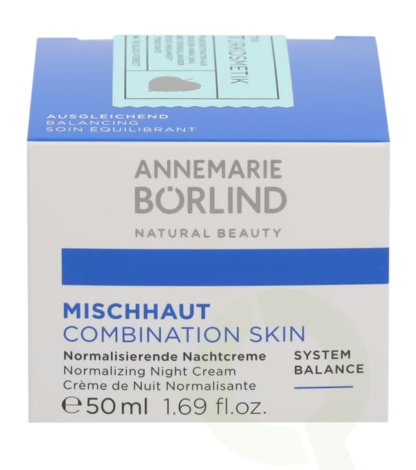Annemarie Borlind Nattkrem for kombinert hud 50 ml