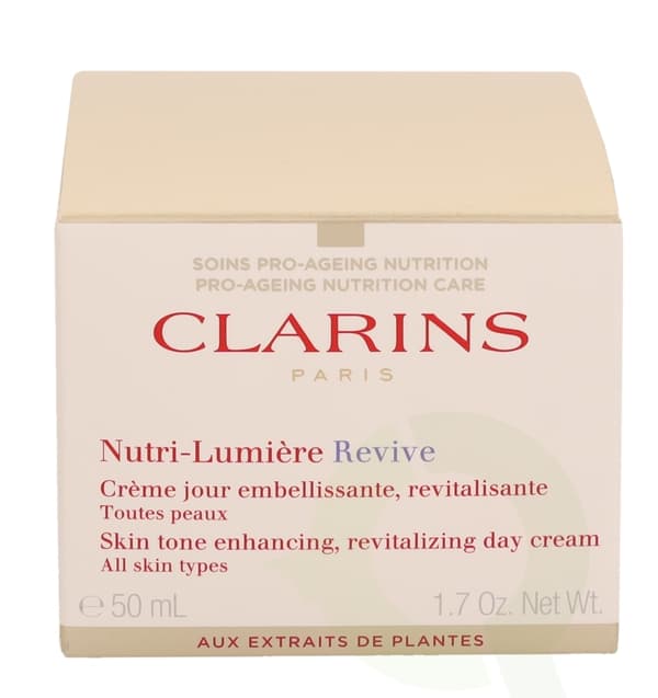 Clarins Nutri-Lumiere Revive Revitalizing Day Cream 50 ml All Skin Types