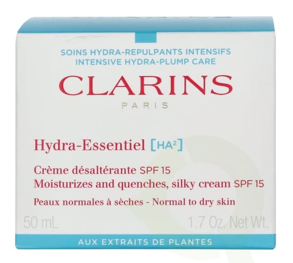 Clarins Hydra-Essentiel Silky Cream SPF15 50 ml Normal To Dry Skin