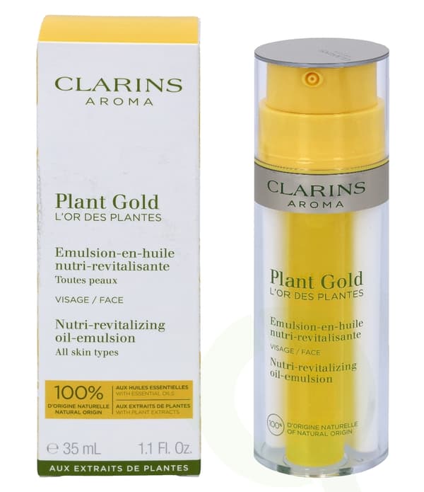 Clarins Plant Gold Nutri-Revitalizing Oil-Emulsion 35 ml All Skin Types