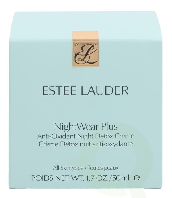 Estee Lauder E.Lauder Nightwear Plus Night Detox Cream 50 ml Anti Oxidant -  All Skin Types
