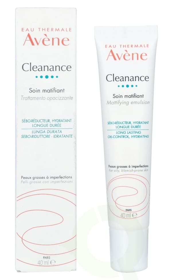 Avene Cleanance Mattifying Emulsion 40 ml For fet, flekkete hud