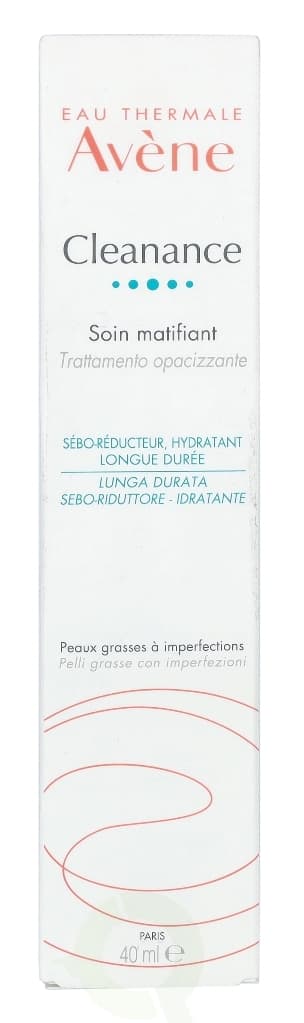 Avene Cleanance Mattifying Emulsion 40 ml For fet, flekkete hud