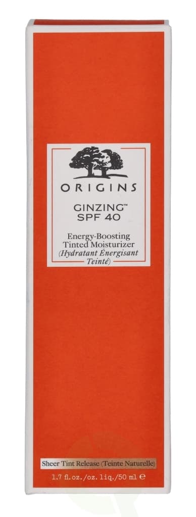 Origins Ginzing Energy-Boosting Tinted Moisturizer SPF40 50 ml Sheer Tint Release