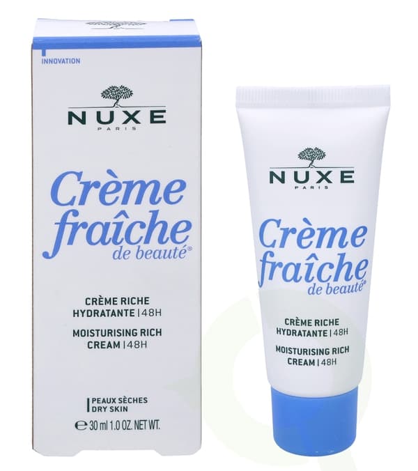 Nuxe 48HR Moisturising Rich Cream 30 ml For Dry Skin