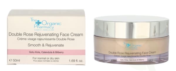 The Organic Pharmacy Double Rose Rejuvenating Face Cream 50 ml For Normal Or Dry Skin