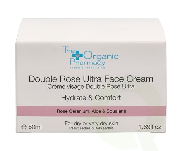 The Organic Pharmacy Double Rose Ultra Face Cream 50 ml For Very Dry Skin