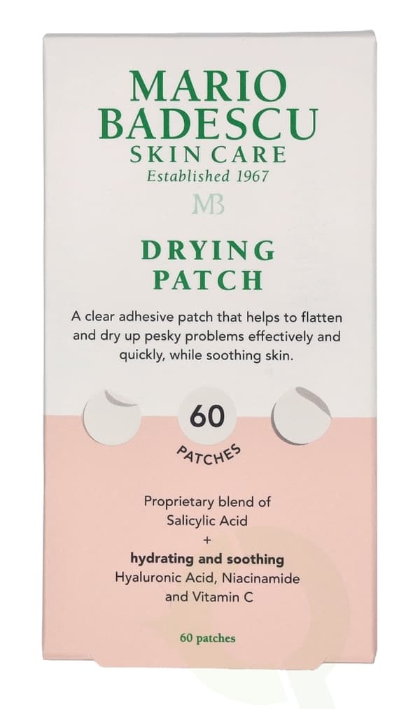 Mario Badescu Tørkeplaster 60 stk 60 plaster