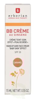 Miniatyrbillede 4 af 4: Erborian BB Cream Au Ginseng 5-In-1 Baby Skin Effect SPF20 15 ml Caramel