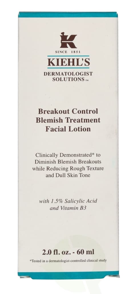 Kiehl's D.S. Breakout Control Blemish Treatm. Facial Lotion 60 ml