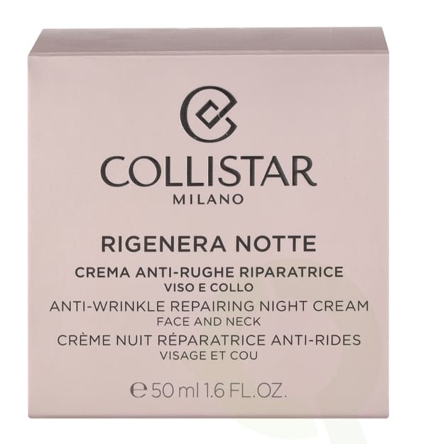 Collistar Rigenera Notte Anti-Wrinkle Repairing Night Cream 50 ml