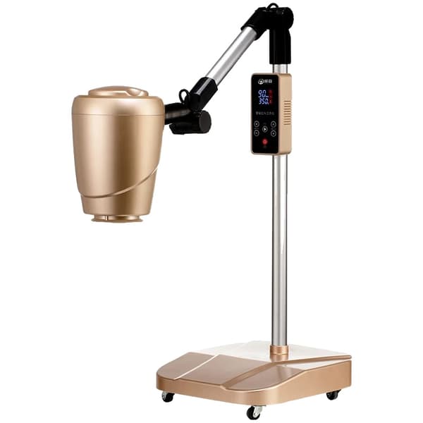 Moxibustion Lampe, Rødt LED Lys, Lindring af Led- og Muskelsmerter, Guld