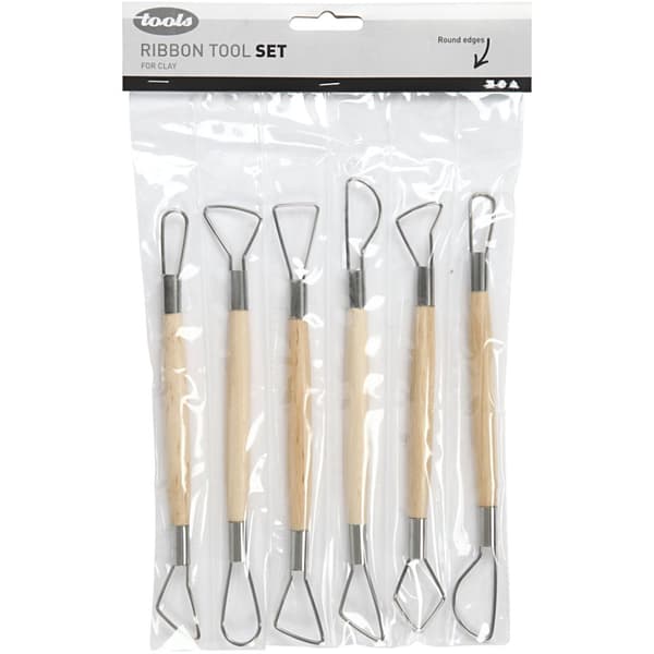 Miretter - L: 18 cm - Rundade kanter - 6 mixade