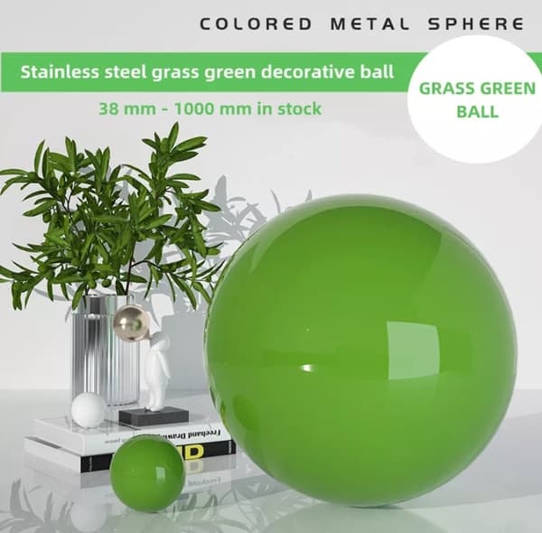 Size: 550mm, 17 colors Spheres (Balls) STAINLESS STEEL perfect for garden (sizes from 38mm up to 550mm diameter