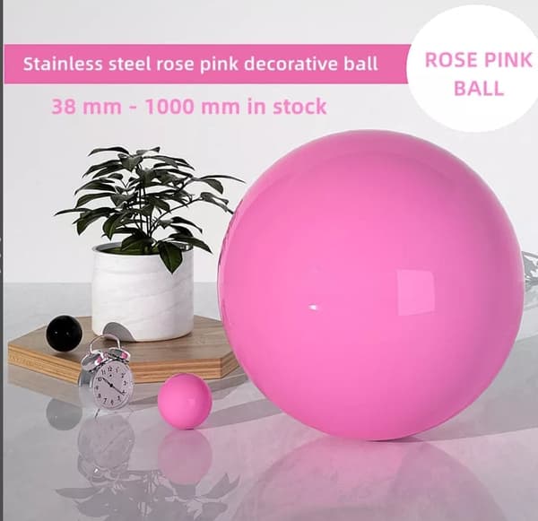 Size: 500mm, 17 colors Spheres (Balls) STAINLESS STEEL perfect for garden (sizes from 38mm up to 550mm diameter