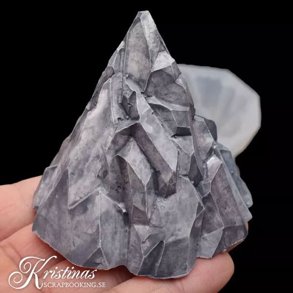 Silikonform Ljusformar - Isberg - H: 7 cm