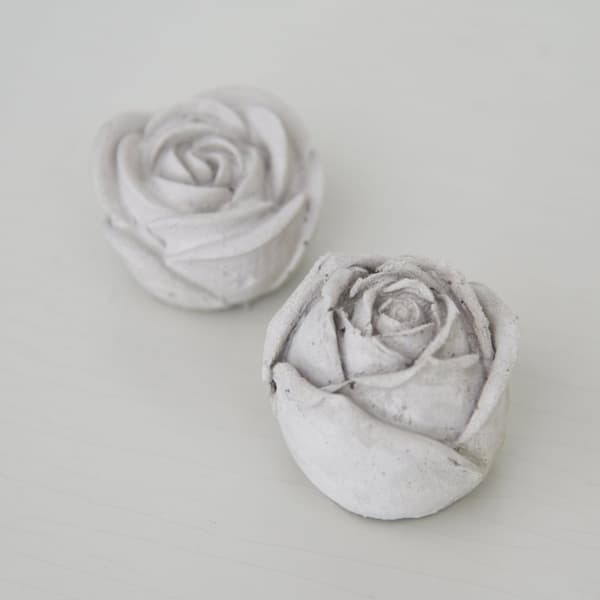 Silikonform Ljusformar - Ros Nr 5 - H: 5,6 cm