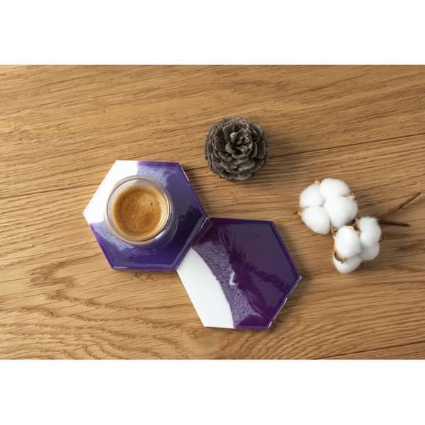 Siliconform - PEBEO - Hexagonal - 2 st - Svart - Kreativa hobbyer