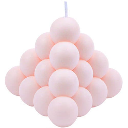 Silikonform Ljusformar - Boll Pyramid - H: 6,5 cm