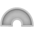 Miniatyrbild 3 av 4: Silicone ljusform - RICO DESIGN - Regnbåge - 10,5 cm x 2,5 cm x 5,5 cm