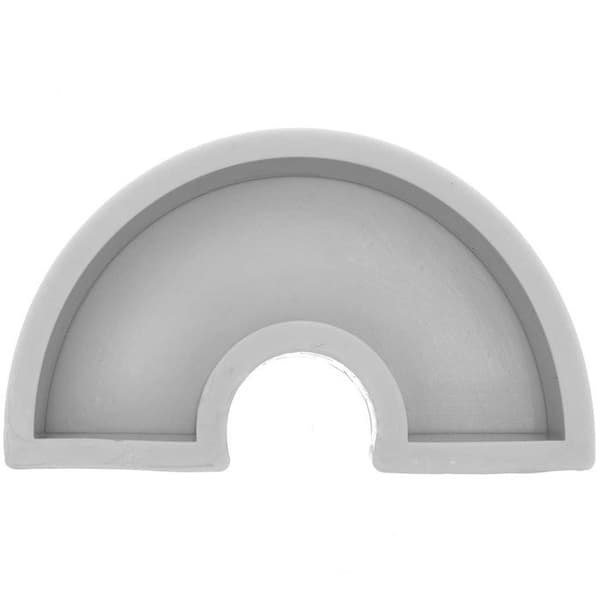 Silicone ljusform - RICO DESIGN - Regnbåge - 10,5 cm x 2,5 cm x 5,5 cm