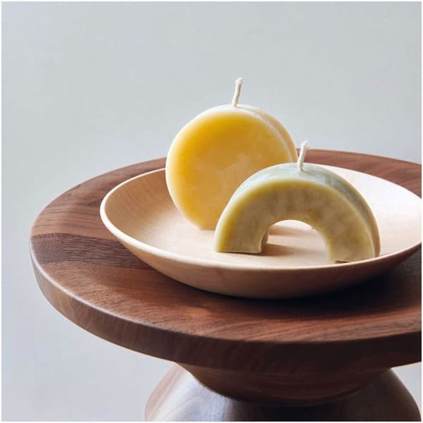 Silicone ljusform - RICO DESIGN - Regnbåge - 10,5 cm x 2,5 cm x 5,5 cm