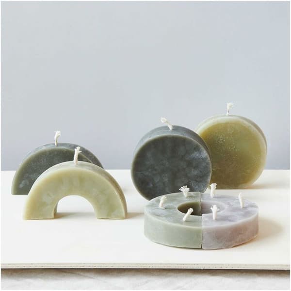 Silicone ljusform - RICO DESIGN - Regnbåge - 10,5 cm x 2,5 cm x 5,5 cm