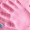 Miniatyrbild 4 av 4: Fot- och handavtrycksform - SHOP-STORY - Gul - Självhärdande - För baby - 3 år och uppåt