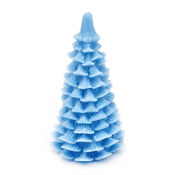 Silikonform Ljusformar - Julgran - H: 10 cm