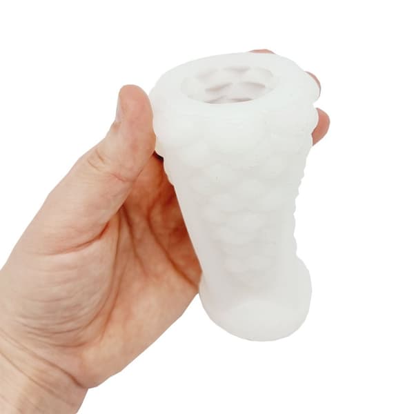 Silikonform Ljusformar - Julgran - H: 10 cm