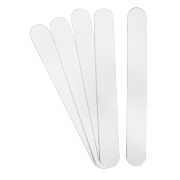 Plastspatel, vit, 14,8x1,8xcm, tab-bag 5st