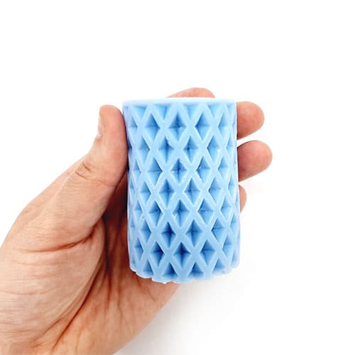 Silikonform Ljusformar - Blockljus Med Rutnät - H: 7,2 cm