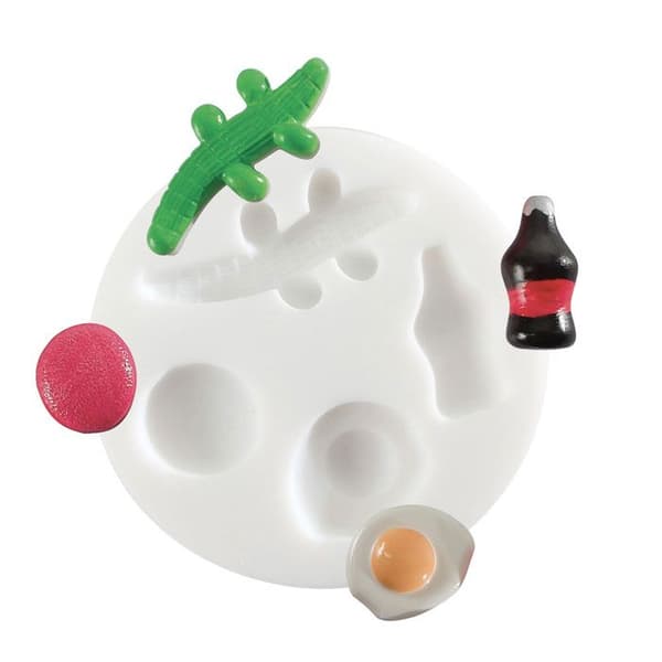 Silikonform (mini) Godis - Kreativt frö {färg}