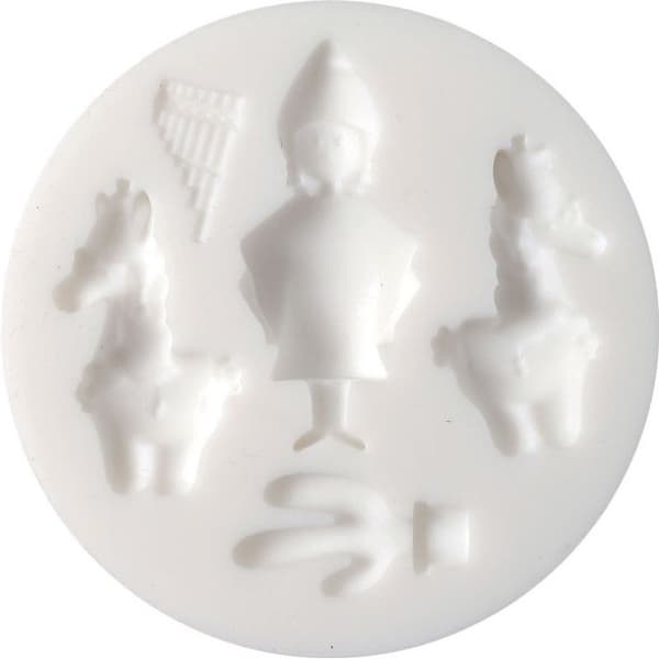 Siliconform - Kreativfrö - Mini - Ø 7 cm - 1 styck - Blandade färger