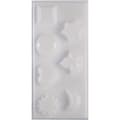 Miniatyrbild 2 av 2: Form - Ej specificerad - 7 flytande ljus - Livsmedels PVC - 15 x 32,5 cm - Blandet