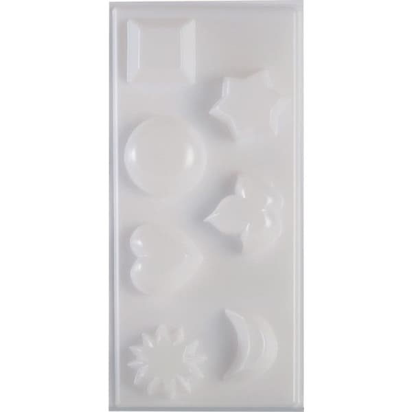 Form - Ej specificerad - 7 flytande ljus - Livsmedels PVC - 15 x 32,5 cm - Blandet