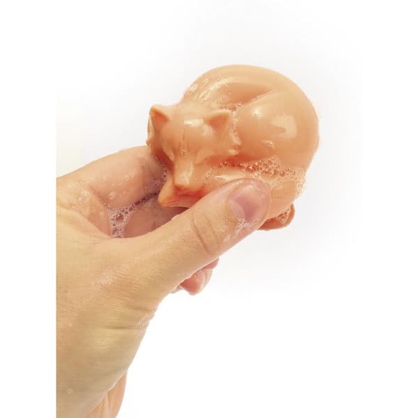 Mini tvålform sovande räv