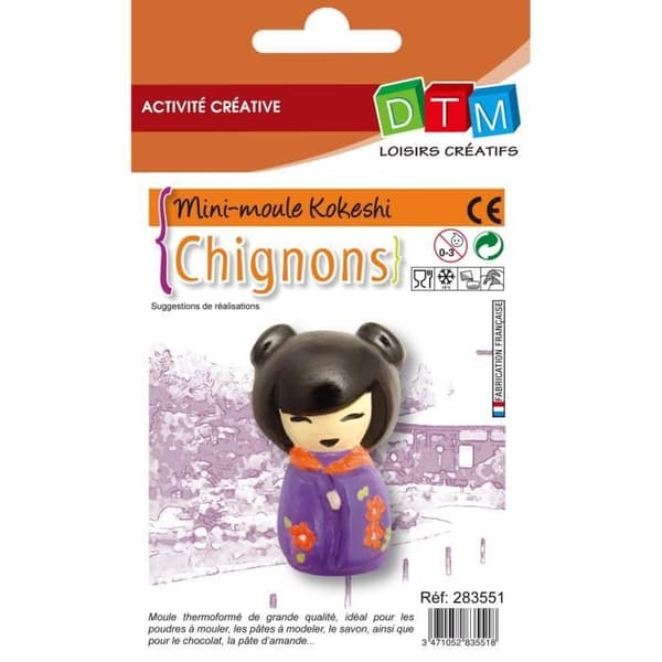 Termoformad form - Kokeshi-bulle - DTM