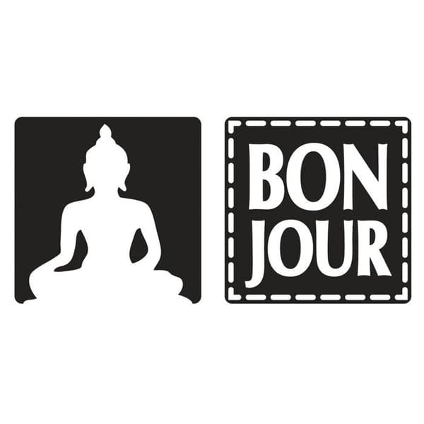 Tampon för formgrop tvål Hej och Buddha