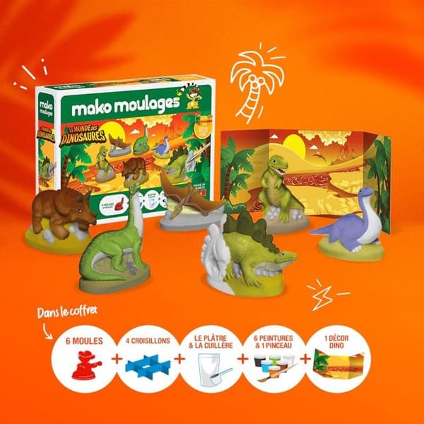 MAKO CASTING WORLD OF DINOSAURS 6 FORMAR