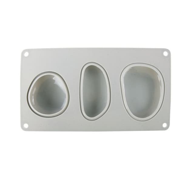 Silikonsform - Ej specificerat - 14,5x26x3,5cm - 3 former - För vuxna - Blandat