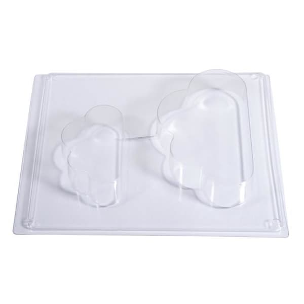 Form: Moln, 15x9x3cm-10x6x3cm