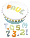 Miniatyrbild 4 av 4: Rayher hobbytvålform - 36014000 - Rayher PE-LD plastform: Bokstäver/siffror 37 transparenta mönster,