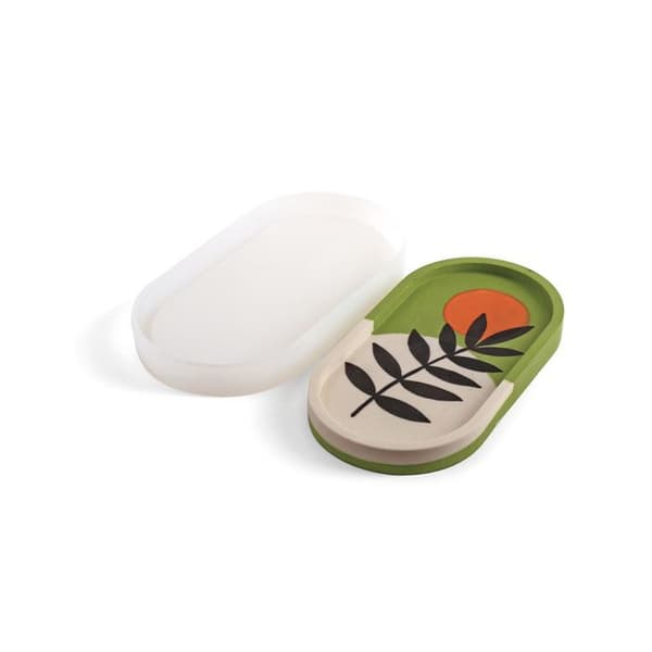 Silikonform Oval 18 x 9,5 cm
