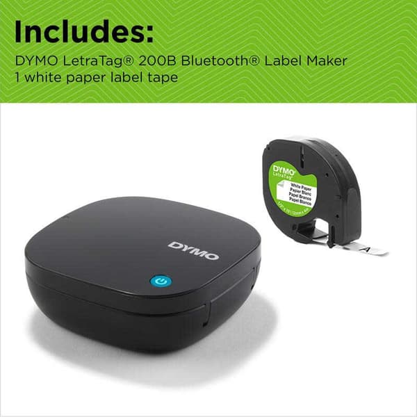 Dymo Etiketprinter Letratag Lt-200b Sort
