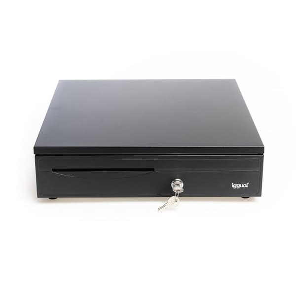Iggual Møntskuffe Iron-30 42cm Sort