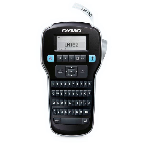 Dymo Läderfodral Manikyrset Push-button Silver