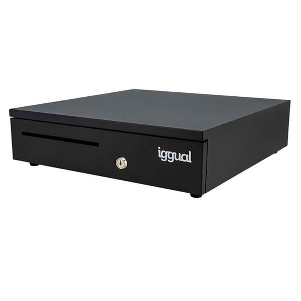 Iggual Myntlåda Iron-35 42cm Svart
